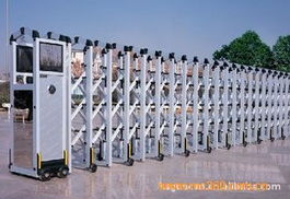 太倉伸縮門 太倉電動(dòng)無軌伸縮門